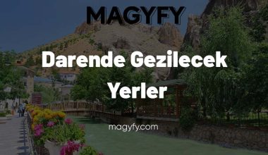 Darende Gezilecek Yerler