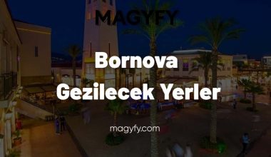 Bornova Gezilecek Yerler